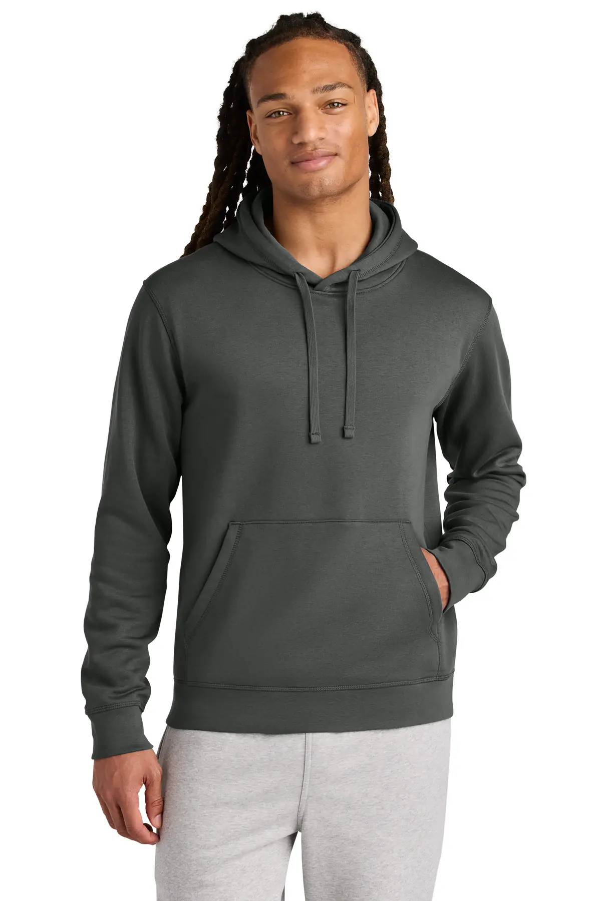Stanley/Stella Unisex Drummer 2.0 Hooded Sweatshirt in Anthracite