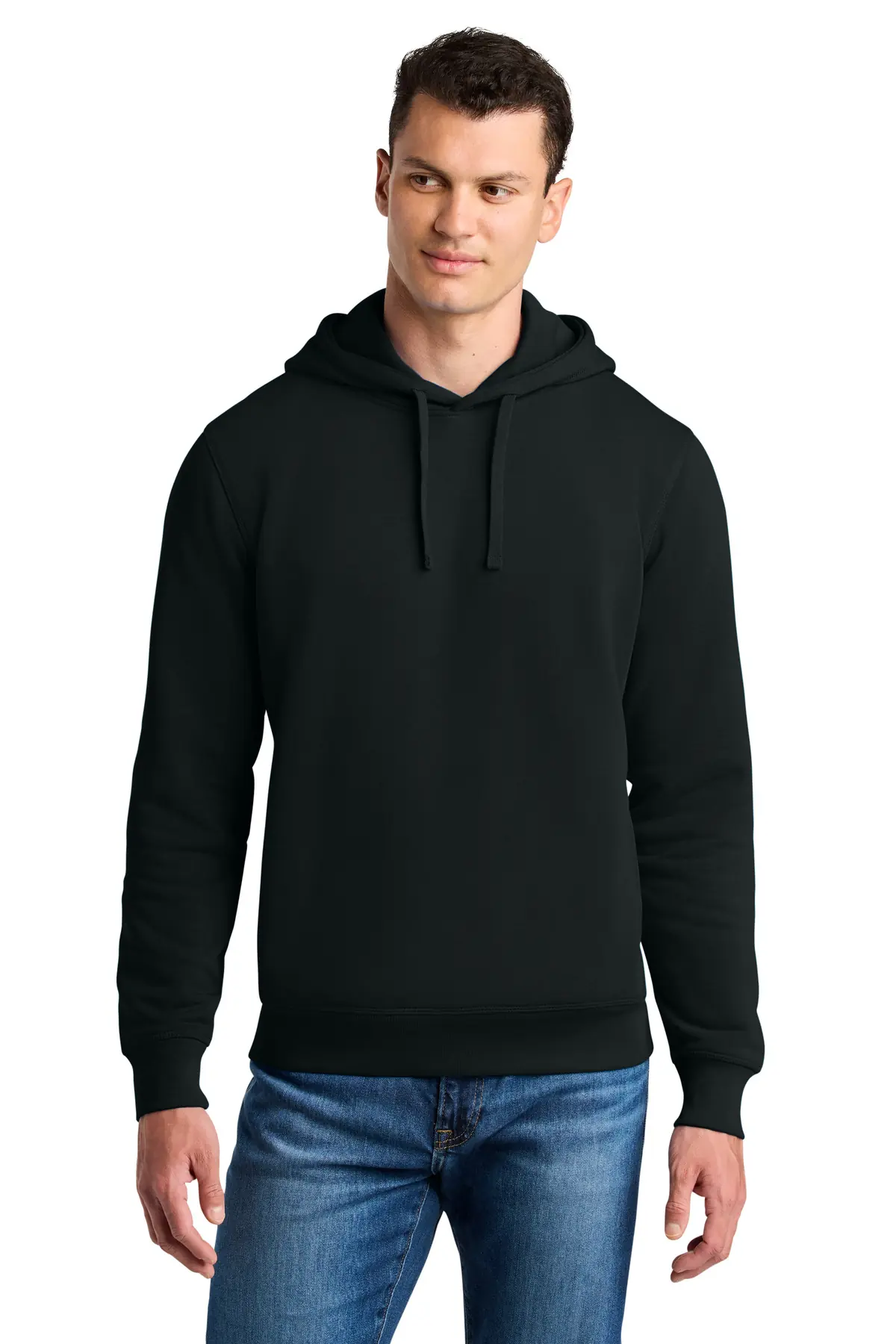 Stanley/Stella Unisex Sounder Hooded Sweatshirt in Black