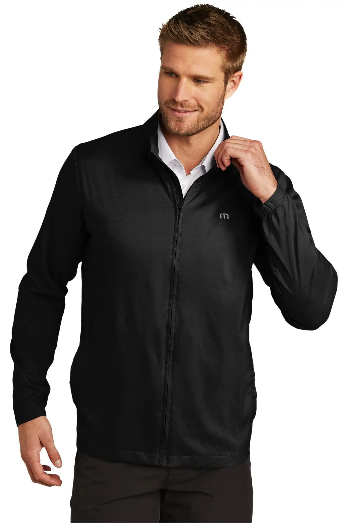 TravisMathew Surfside Full-Zip Jacket. in Black