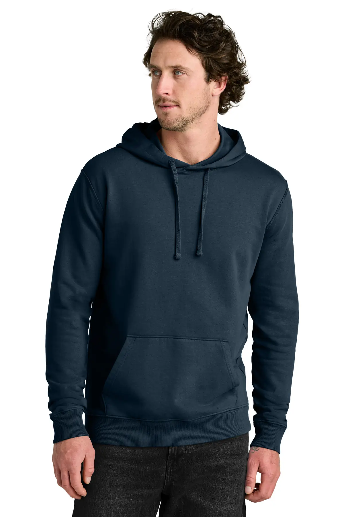 tentree LIMITED EDITION tentree Organic Cotton Fleece Classic Hoodie in Dress Blue
