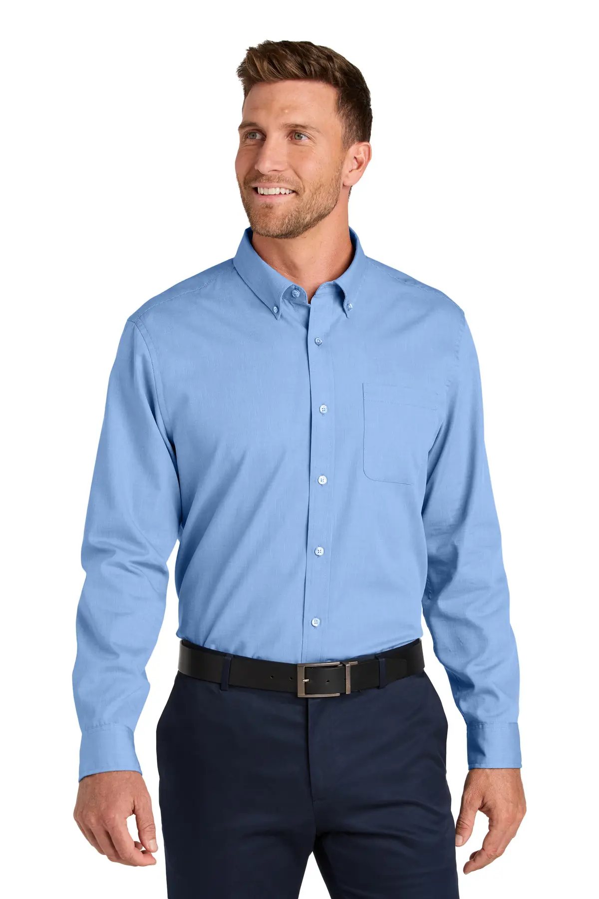 Port Authority Long Sleeve Nailhead Easy Care Shirt