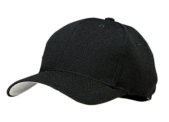 Port Authority Youth Pro Mesh Cap. in Black