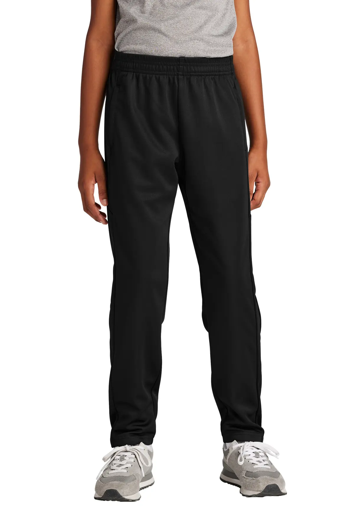 Sport-Tek Youth Travel Pant in Black/ Black