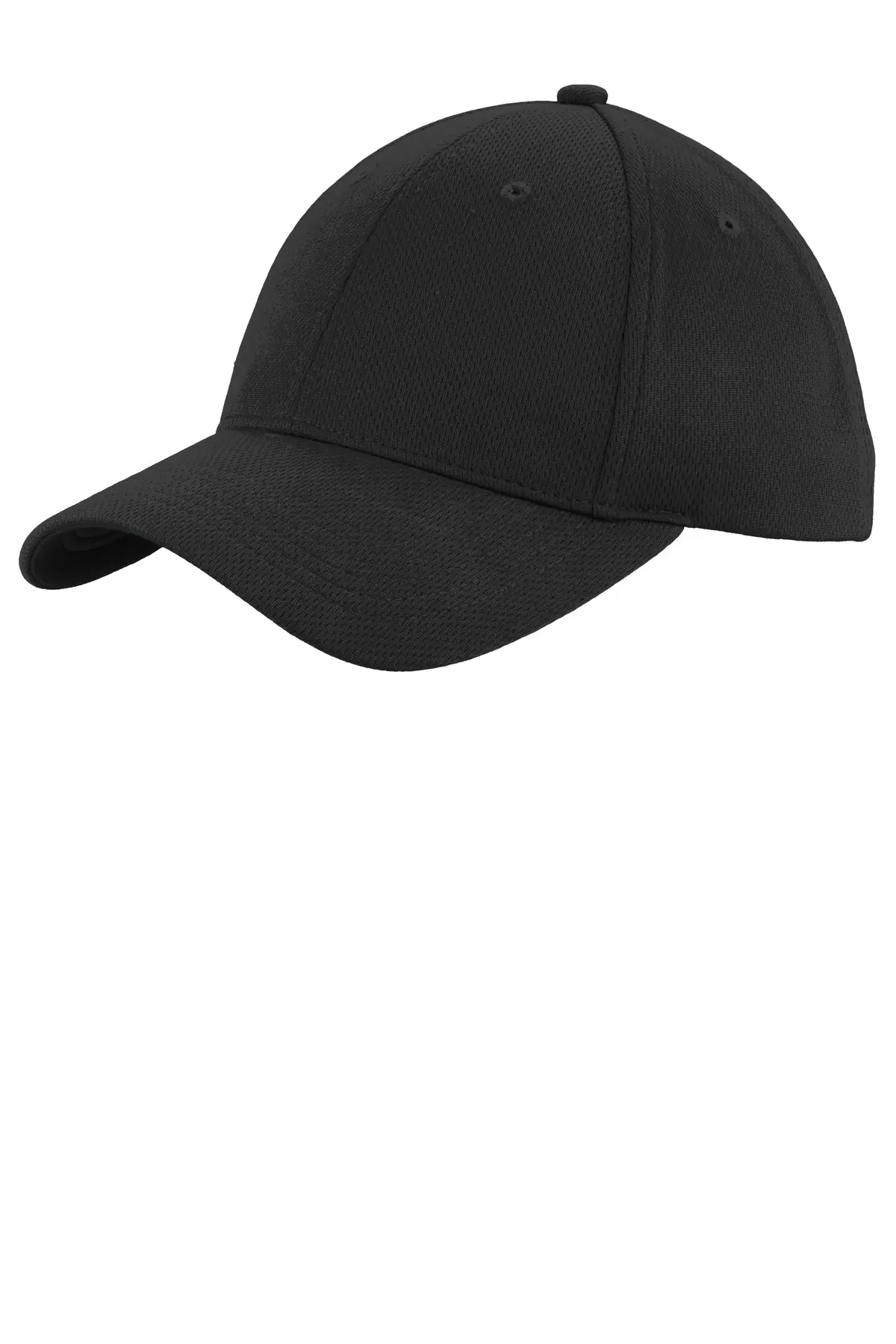 Sport-Tek Youth PosiCharge RacerMesh Cap. in Black