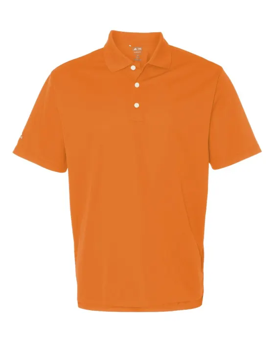 Climalite Basic Sport Shirt in Bright Orange White