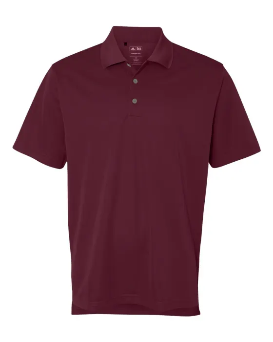 Climalite Basic Sport Shirt in Collegiate Burgundy White