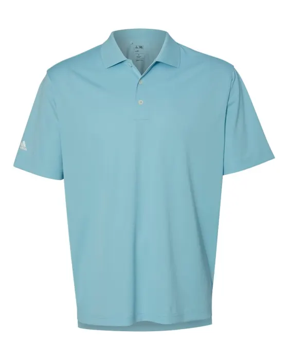 Climalite Basic Sport Shirt in Frost Blue White