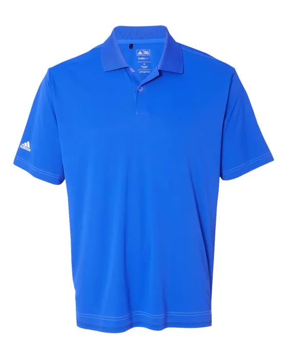 Climalite Contrast Stitch Sport Shirt in Vivid Blue White