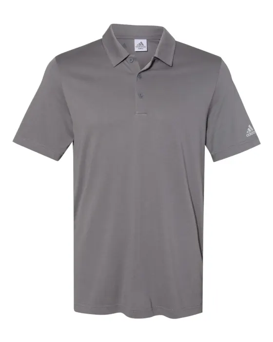 Cotton Hand Polo in Grey Four