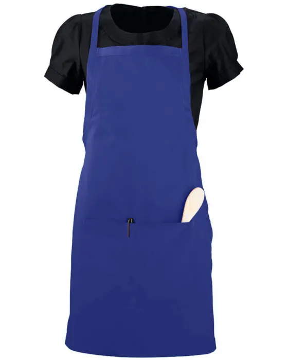 Waiter Apron with Pockets in Royal