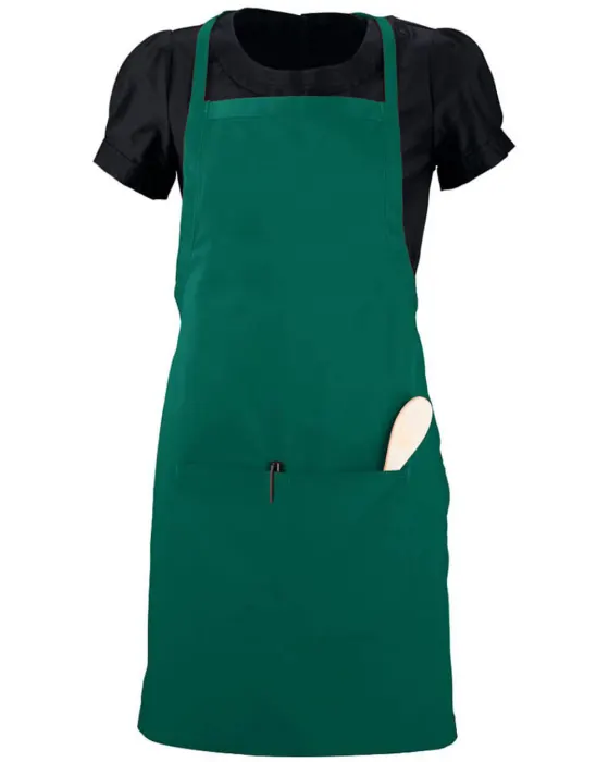 Waiter Apron with Pockets in White