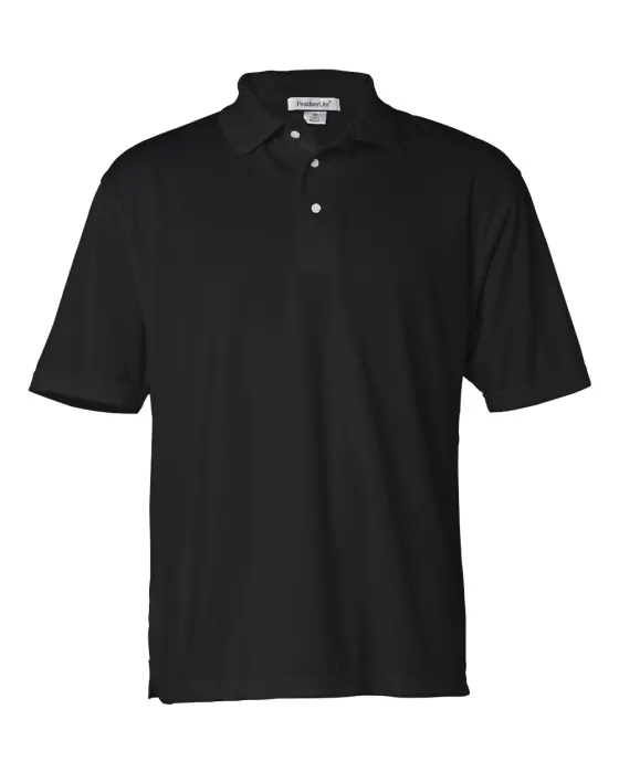 Moisture Free Mesh Sport Shirt in Black