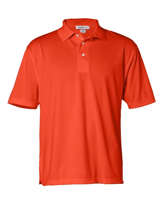 Moisture Free Mesh Sport Shirt in Bright Orange
