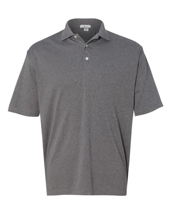 Moisture Free Mesh Sport Shirt in Heathered Grey