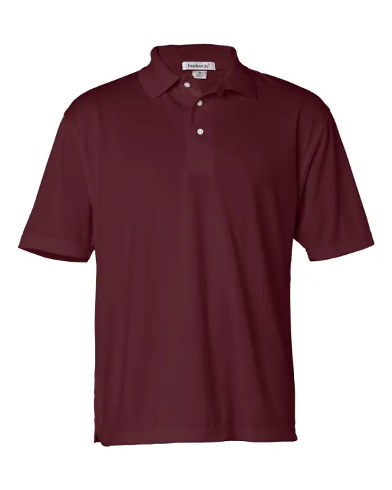 Moisture Free Mesh Sport Shirt in Maroon