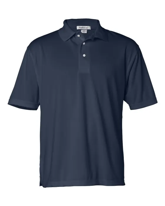 Moisture Free Mesh Sport Shirt in Navy