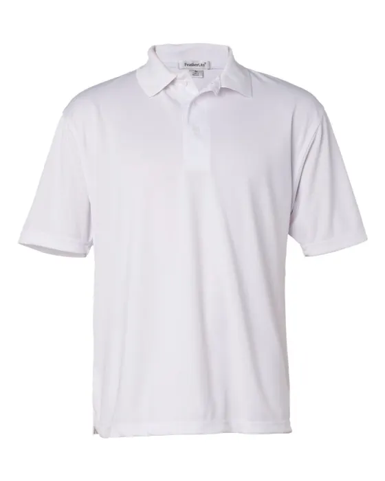 Moisture Free Mesh Sport Shirt in White