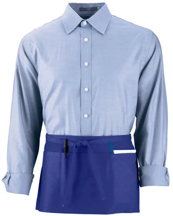 Cafe Waist Apron in Royal