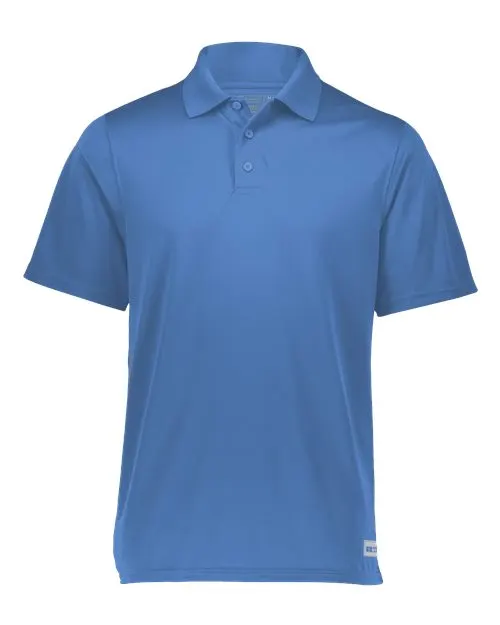 Men's Essential Perfomance Polo in Collegiate Blue