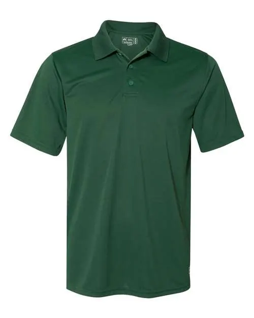Men's Essential Perfomance Polo in Dark Green