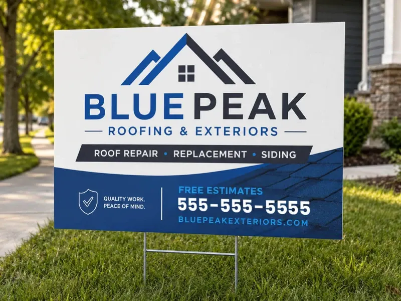 24" × 36" Yard Signs