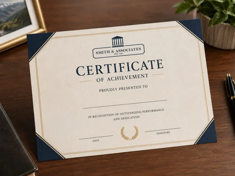 Award Certificates