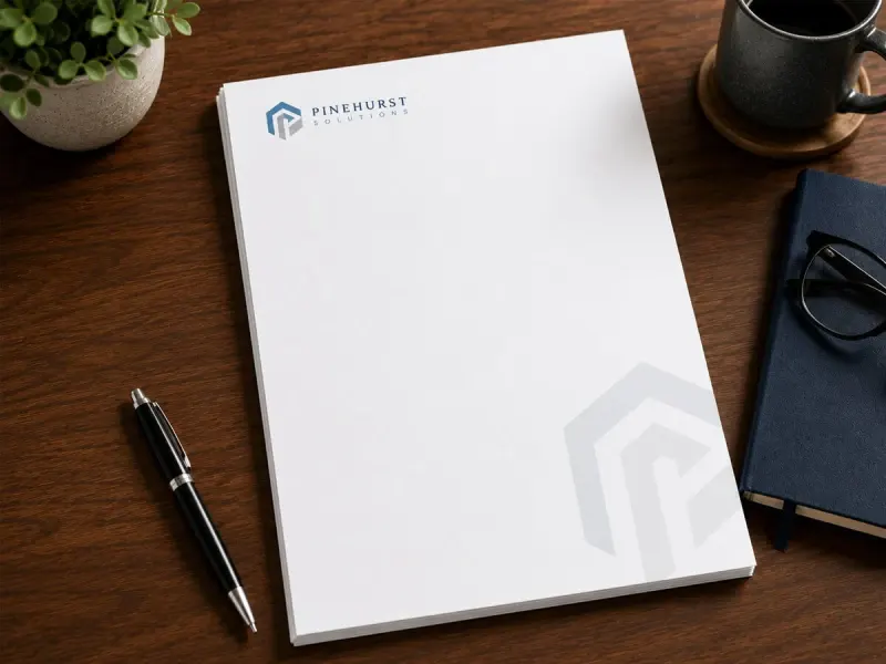 Blank Letterhead Stock