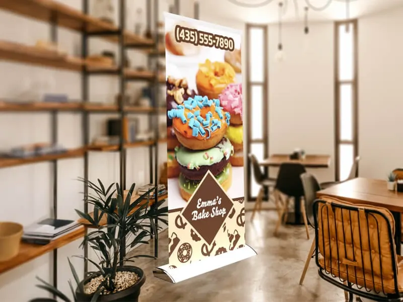 Deluxe Retractable Banner Stand