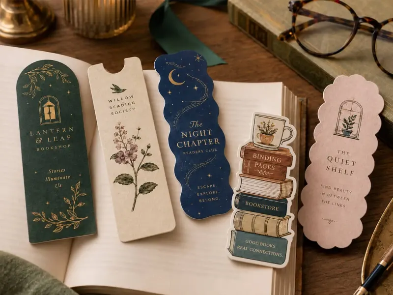 Die-Cut Bookmarks