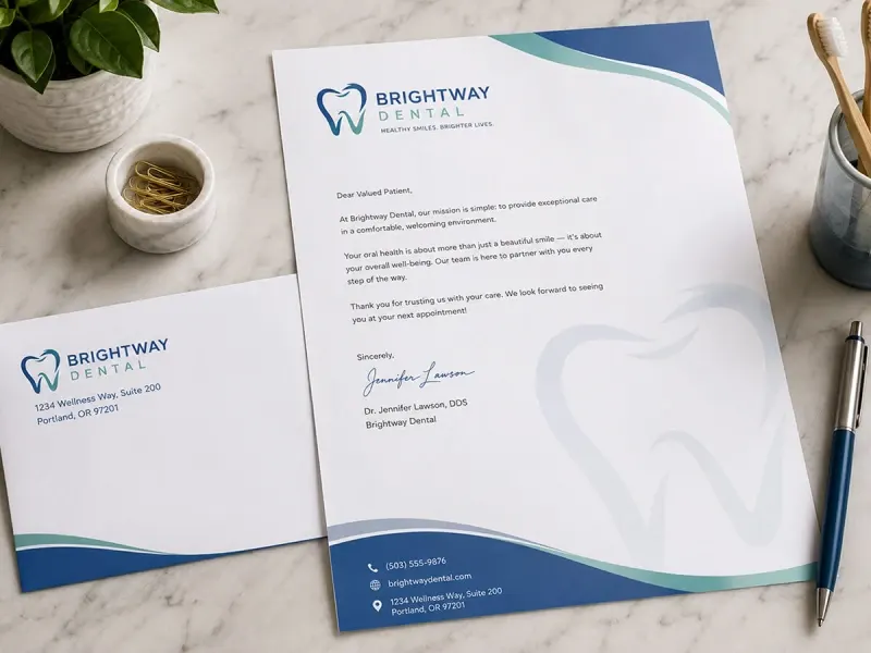 Full-Color Letterhead
