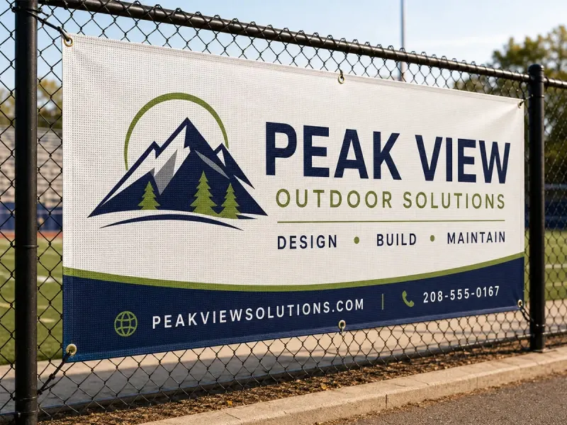 Mesh Vinyl Banners