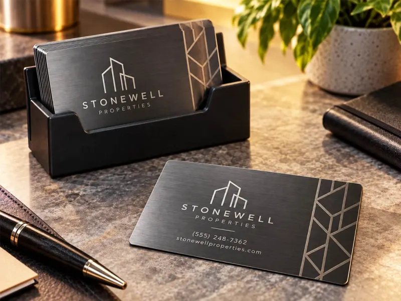 Metal Business Cards