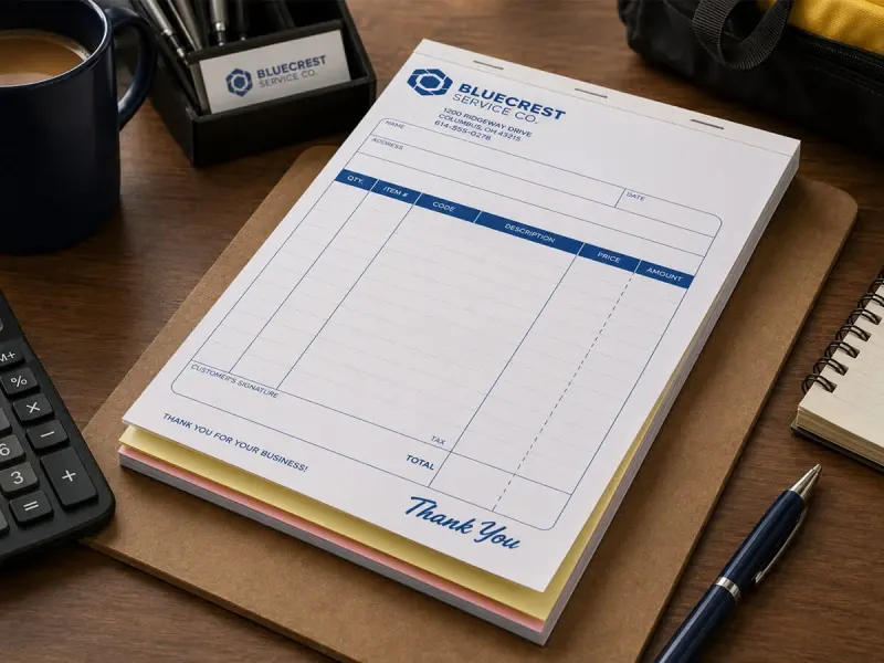 NCR Receipt Books
