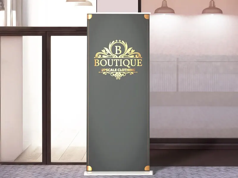 Platinum Retractable Banner Stand