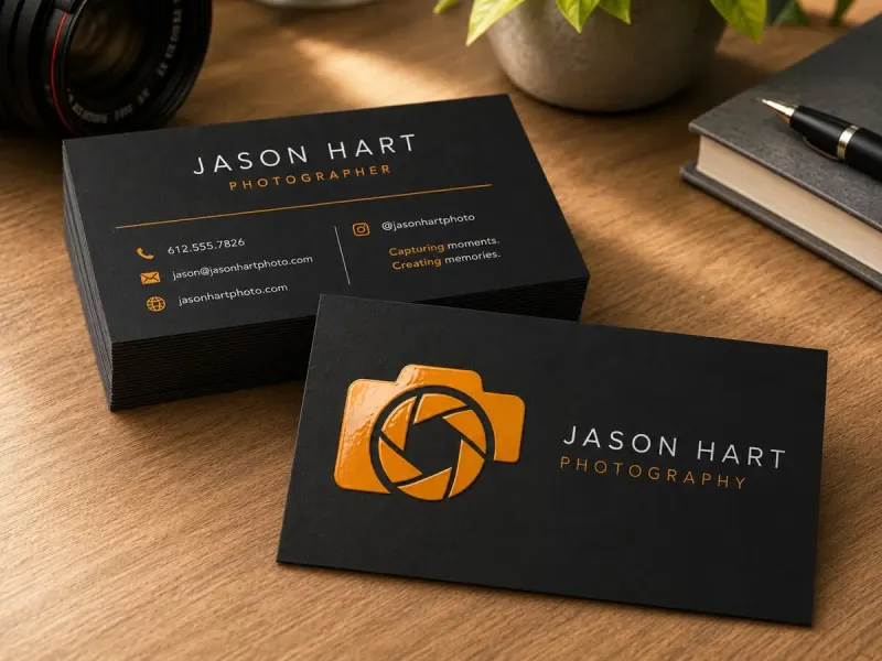 Spot UV Business Cards