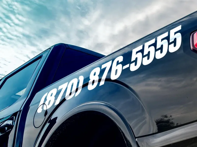 Vehicle Lettering