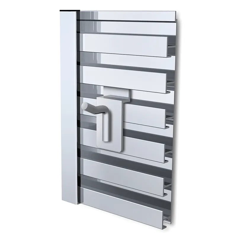 Wall Mount Aluminum Slatwall Panels