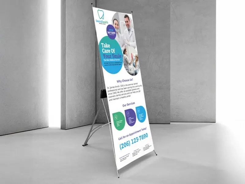 X Banner Stand